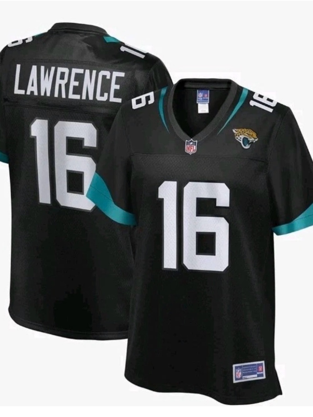 Women’s Jacksonville Jaguars #16 Black Football Jersey